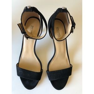 Michael Kors Suede Ankle Strap Dress Harper Sandal